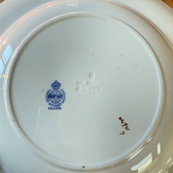 Minton Chinese Garden handpainted floral large soup bowls - Picture 5 of 5